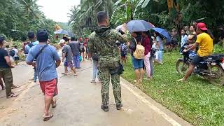 Landslide at Lope De Vega, N. Samar