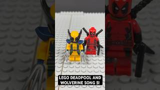 LEGO DEADPOOL & WOLVERINE SONG 5! #shorts #legos #deadpool #wolverine #marvel #tiktok