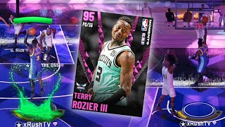 THIS CARD IS SCARY!! PINK DIAMOND TERRY ROZIER GAMEPLAY NBA 2K21 MYTEAM