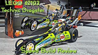 LEGO 42103 Technic Dragster - LEGO Speed Build Review