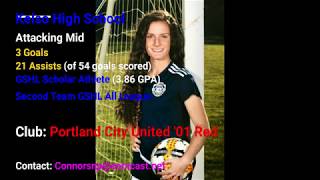 Tally Connors (Kelso HS soccer highlights 2017)