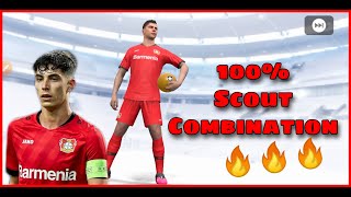 eFootball PES 20 Mobile Kai Havertz 100% Scout Combination