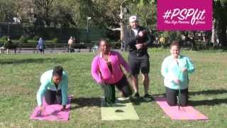 Chest, Arms & Legs! #PSPfit: Plus Size Princess Fitness & Lane Bryant Active!