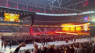 RICOCHET DEBUT - FULL ENTRANCE - AEW ALL IN 2024 WEMBLEY STADIUM 25/08/2024 LONDON ENGLAND