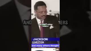 1999 Trump gave Jesse Jackson free office space via lack of opportunities for blacks in Wall Street