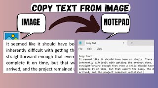 🖼️ Copy Text From Any Image