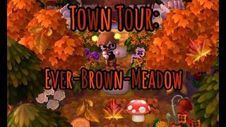 Town Tour! - Ever Brown Meadow (Fall) - Animal Crossing New Leaf