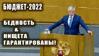 Госдума приняла бюджет России на 2022 год