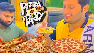 Pizza party with friends || head khanki tour with friends