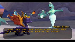 Spyro 2: Gateway To Glimmer PS1 Hunter's Speedway Challenges