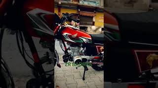 NEW modification in pindi beautiful bike honda 125 2023 model #bikes #beautiful #viral video#shorts