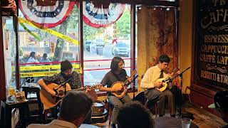 Maxwell Poulos trio at Los Gatos Coffee Roasting Company (1-3)