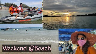 Family Weekend Fun Vlog | Port Dickson Beach @Malaysia | Telugu vlogs