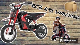 RCB TECH R9x Elektro Motorrad für Kinder Unboxing & Technische Daten