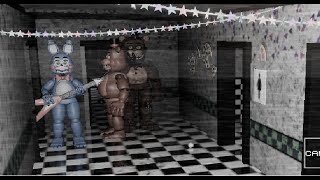 THEY RUN AFTER ME! 3rd night passing! [Creepy nights at Freddy's 2]