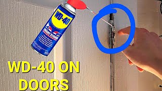 Does WD-40 REALLY Work On Doors? Find Out Now!