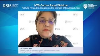 NTS Centre Webinar on “COVID-19 and its impacts on the Women of Southeast Asia” - 15 June 2020