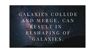 Unsual Galaxy facts