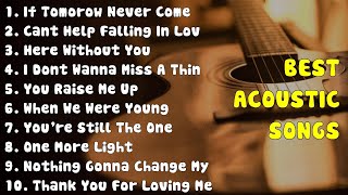 Latest 2024 Acoustic Songs 🌻 Popular Song Covers 🌻 Music English Best Of