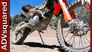 Could You Ride A Motorcycle In These Conditions?  ✧KTM 350 EXC-f Almost Trail Ride✧