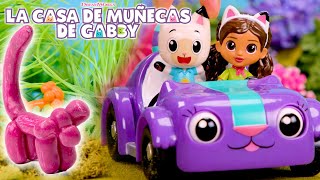 ¡Gabby se va a un safari de globos! | LAS AVENTURAS DE LA CASA DE MUÑECAS DE GABBY