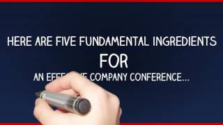 The importance of your own company conference - Corporate Challenge Events