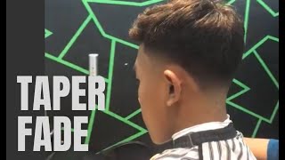 TAPER FADE - HOW TO TAPER FADE with WAHL MAGIC CLIP