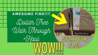 Dollar Tree Haul ...My Favorite Recollections Item!!!😍