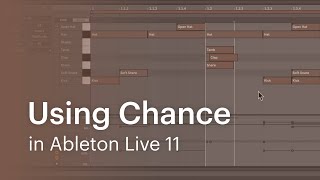 Ableton Live 11: Exploring The New Chance, Probability & Randomness Features