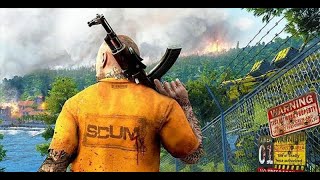 SCUM Прокатился на тачке)))