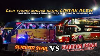 FULL!!DI JALAN TOL VS JALAN BIASA SCANIA K410 FEAT O500R1836❗ TERTINGGAL JAUH DIJALAN TOLL❓