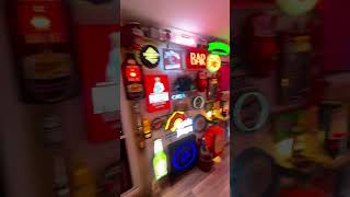 Check out Jim’s sports bar! #mancave #mancaveideas #gamesroom #gamingroom