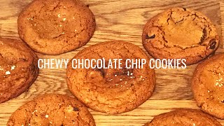 Chewy Chocolate Chip Cookies #Shorts