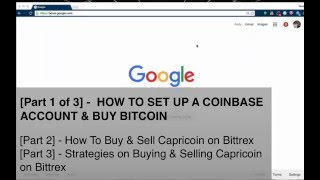 [Part 1 of 3] - How To Set Up a Coinbase Account & Buy Bitcoin | Crypto Corner