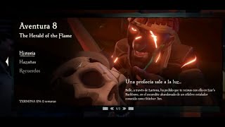 Sea of Thieves - Aventura 8 - The Herald of the Flame (Todo Completado)