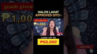 APPROVED ANG LOAN DITO up to ₱60K! Panoorin Buong Video👉 @alyssanevado6593 #loanapp #shorts #short