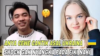 Anya Gadis Cantik Asal Ukraina Shock Gak Nyangka Fiki Naki Bisa Bahasa Rusia | ome tv terbaru fiki