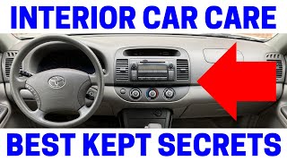 How To Keep The Inside Of Your Car Looking Like New!