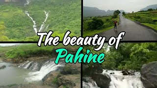 The beauty of Pahine waterfall and watch  Pahine in Monsoon- Trimbakeshwar, Nashik