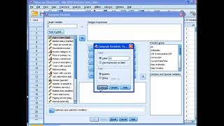 Compute variables in SPSS