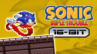 Making Sonic Triple Trouble 16-bit Live (Sunset Park Design)