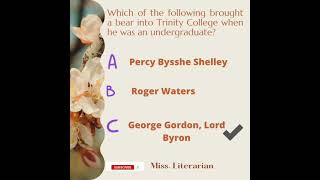 Explore these Quizzes English Literature |Miss. Literarian - Literature Lectures|