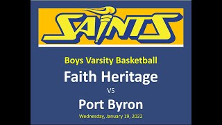 FHS vs. Port Byron- Boys Varsity Basketball