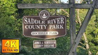 A (4K) walk at the Saddle River County Park. Bergen County NJ.