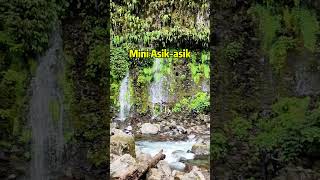 #shorts mini asik asik falls #nature #hikingadventures #hikeadventure #hiking #waterfallexploration