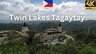 Spectacular Views from Twin Lakes Tagaytay Philippines 🇵🇭 in 4K Ultra HD Walking Tour