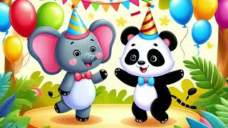 Children's Song: Panda Party #kidsvideo #kidsongs #kids