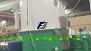 pp pe film pelletizing line