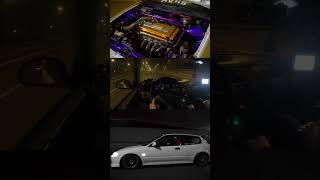 Honda Civic EG B18c4 SWAP / Her Zaman 2'de 80 severiz / Gazlama