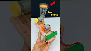 Free Energy Generator 12V With DC Motor || Motor Experiment || Science Project model #shorts #viral